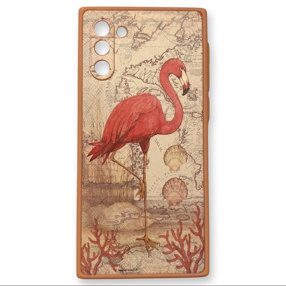 galaxy note 10 flamingo case